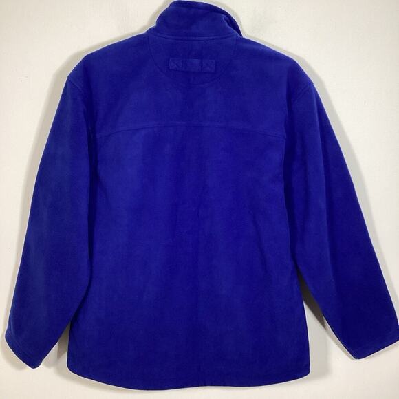 Duluth Trading Co. Full Zip Fleece Jacket Utility Outdoor Blue Men Medium Warm - Picture 5 of 7